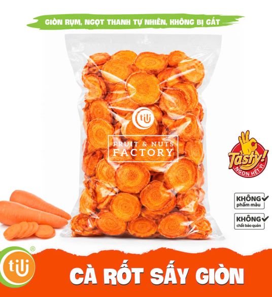 Cà Rốt Sấy Giòn