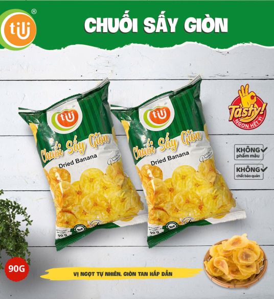 CHUỐI SẤY GIÒN TILI