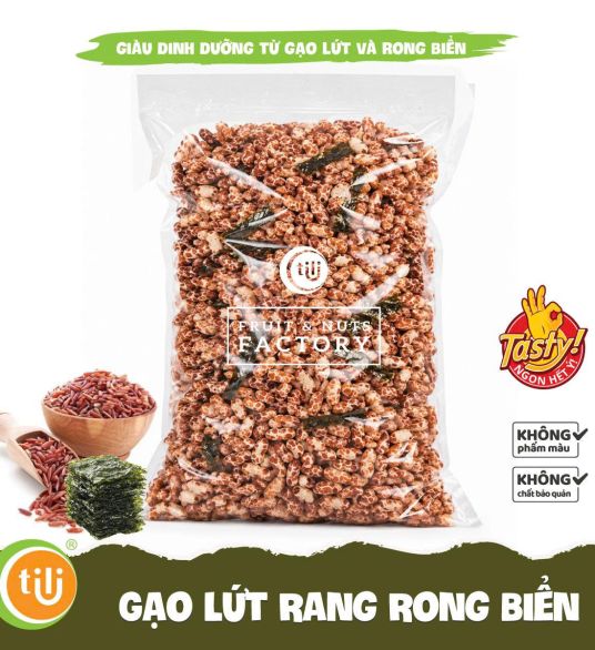 Gạo Lứt Rang Rong Biển