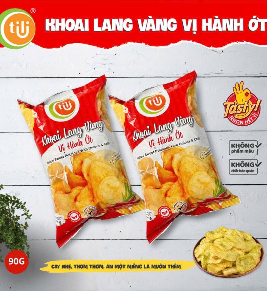 KHOAI LANG VÀNG VỊ HÀNH ỚT TILI