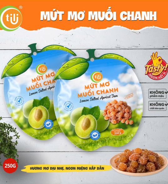 MỨT MƠ MUỐI CHANH TILI