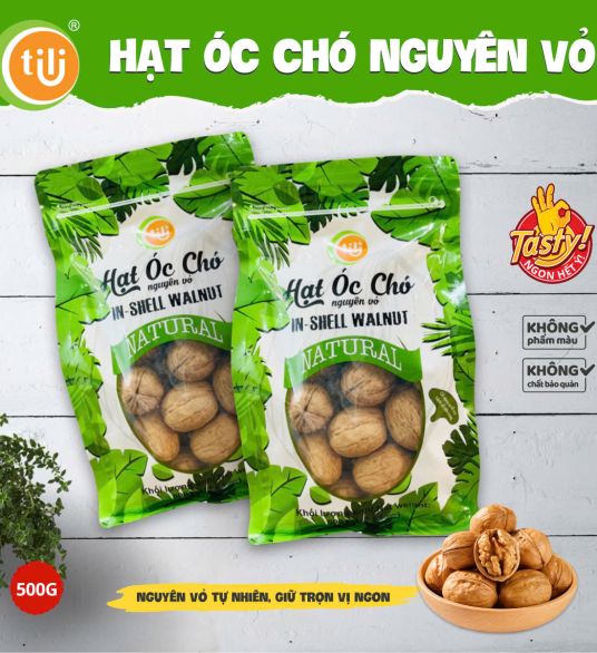 HẠT ÓC CHÓ NGUYÊN VỎ TILI