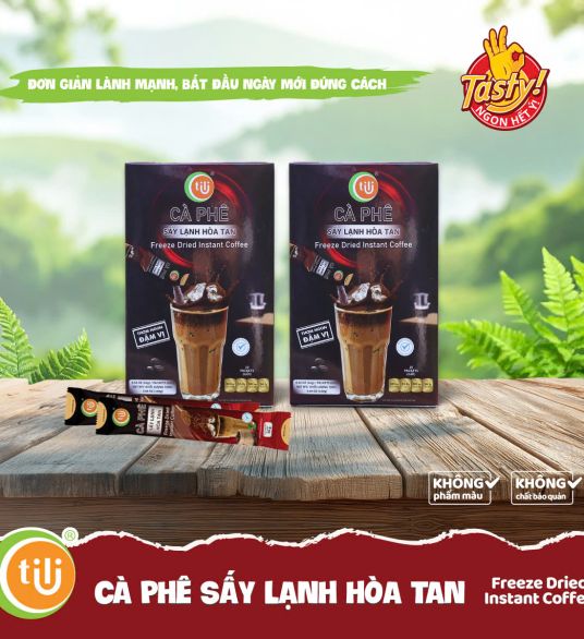CÀ PHÊ SẤY LẠNH HÒA TAN