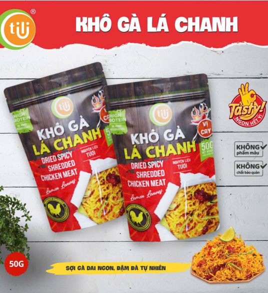 KHÔ GÀ LÁ CHANH TILI