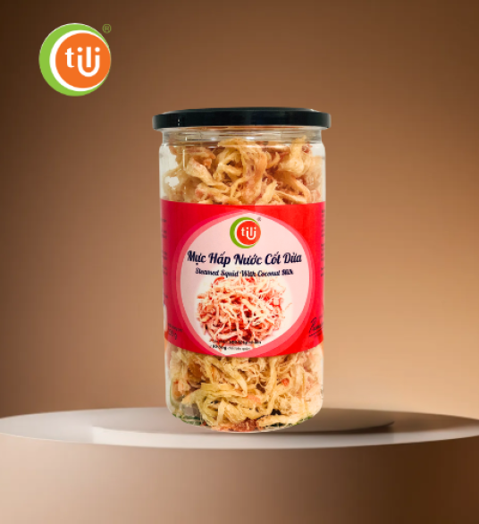 Mực hấp cốt dừa 200gr