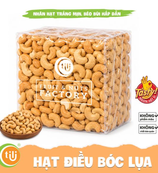 Hạt Điều Bóc Lụa (Điều Trắng)