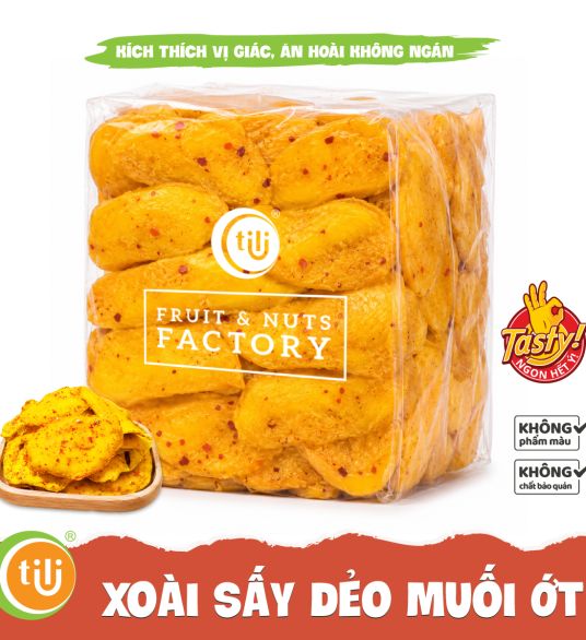 Xoài Sấy Dẻo Muối Ớt